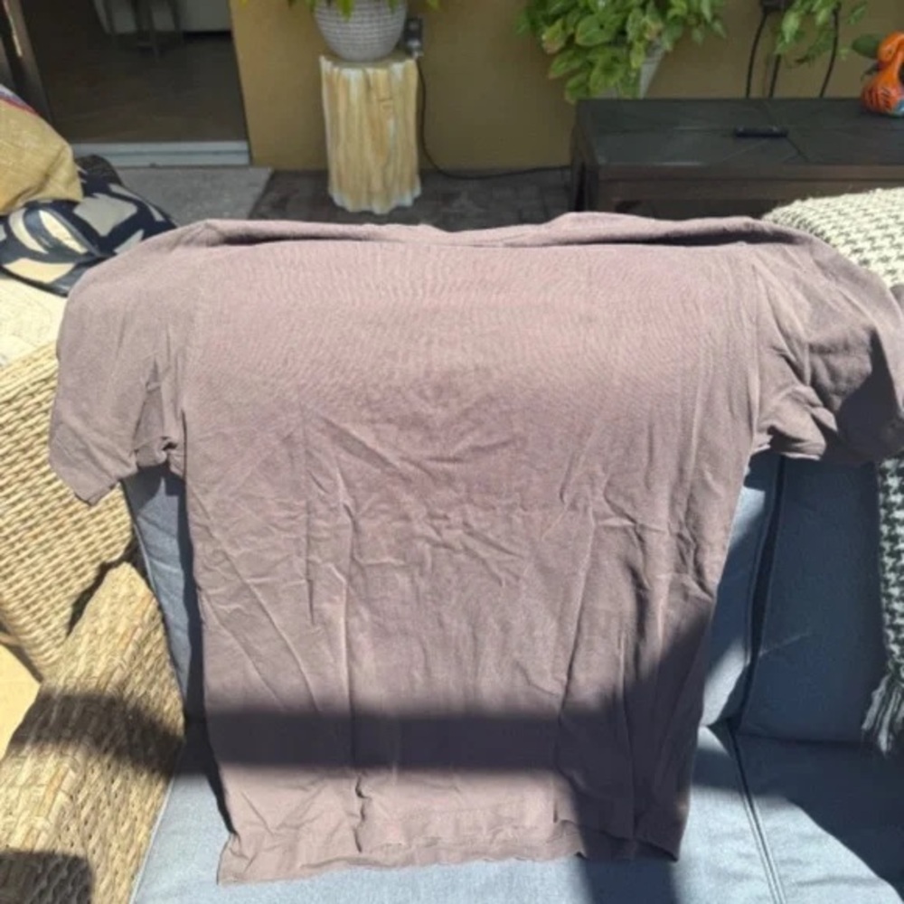 Coach Brown Short Sleeve Tee